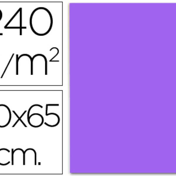 Cartolina 240 Gr 50X65 cm Violeta