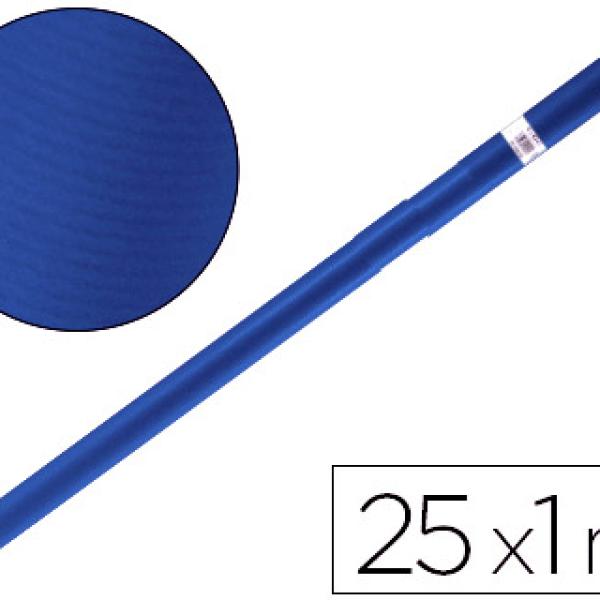 Papel Kraft Azul Rolo 25X1 Mt