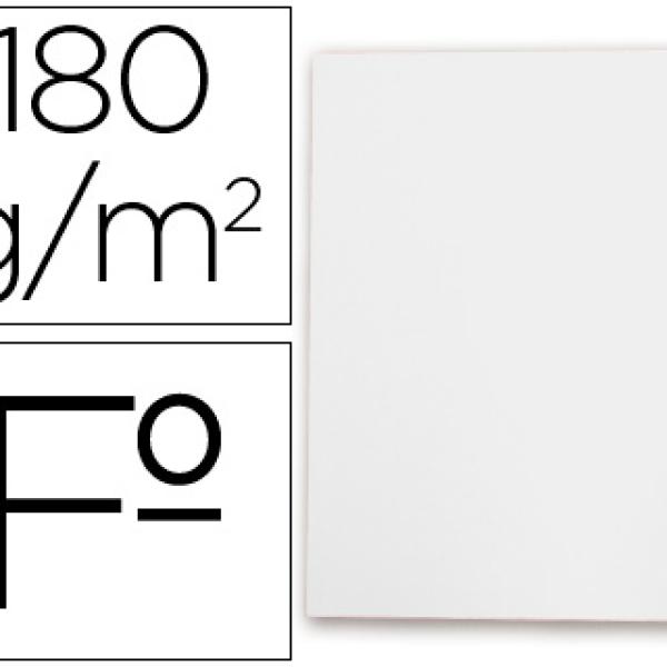 Classificador Gio de Cartolina Folio Branca Pastel 180 g/m2