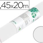 Rolo Adesivo Unicolor Branco Brilho Rolo de 0,45 X 20 Mt