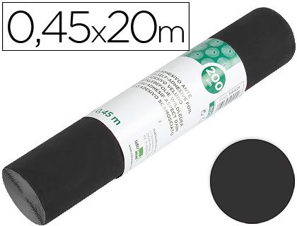 Rolo Adesivo Unicolor Preto Mate Rolo de 0,45 X 20 Mt
