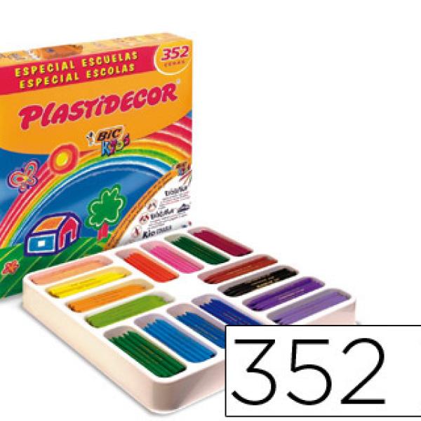 Lápis de Cera Plastidecor Caixa de 352 Cores