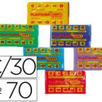 Plasticina 70 Pastilha 50Grs Caixa De 30 Cores Normais - JOVI