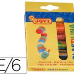 Plasticina Cores Sortidas - 6 Barras - JOVI