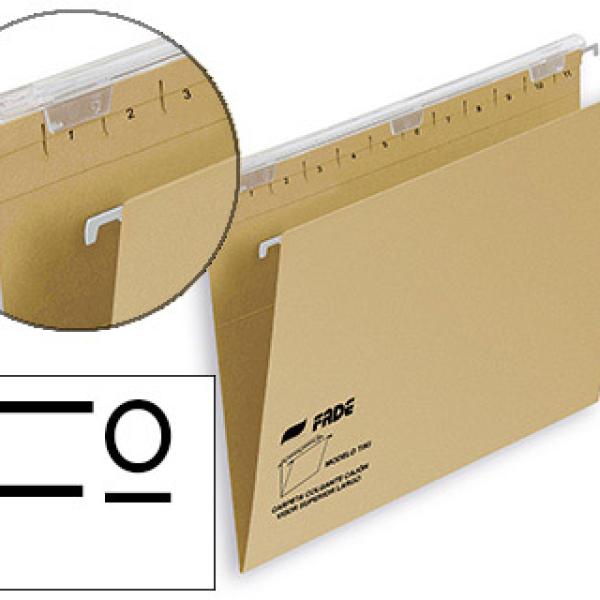 Capa de Suspensão Fade Tiki Folio Visor Superior 290 mm Efeito Lupa Kraft Eco 230 G/M Lombada V