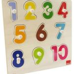 Puzzle Numeros 10 Peças - GOULA