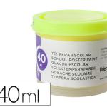 Guache Escolar 40 ml Amarelo Limao