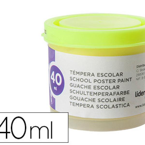 Guache Escolar 40 ml Amarelo Limao