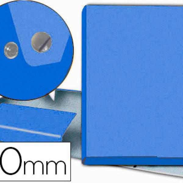 Capa p/ Projetos Pardo Folio Lomo 90 mm Carton Forrado Azul