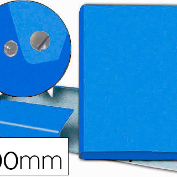 Capa p/ Projetos Pardo Folio Lomo 200 mm Carton Forrado Azul