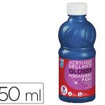 Pintura Acrilica L&B Brilho Azul Primario Boiao de 250 ml