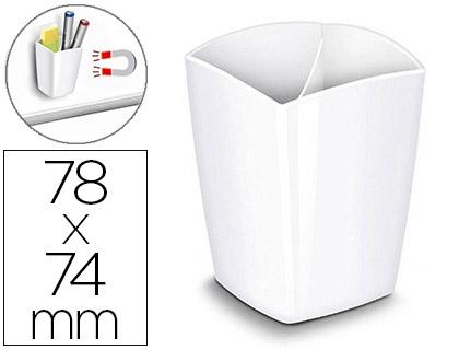 Porta Lápis Cep Magnetico Branco 78X74X95 mm