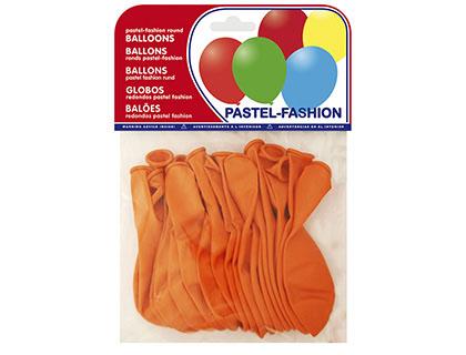 Balões Pastel Laranja (20 Unidades)