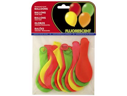 Pack 15x Balões Fluorescentes