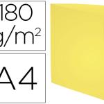 Classificador Exacompta de Cartolina Reciclada Din A4 Amarelo 180g
