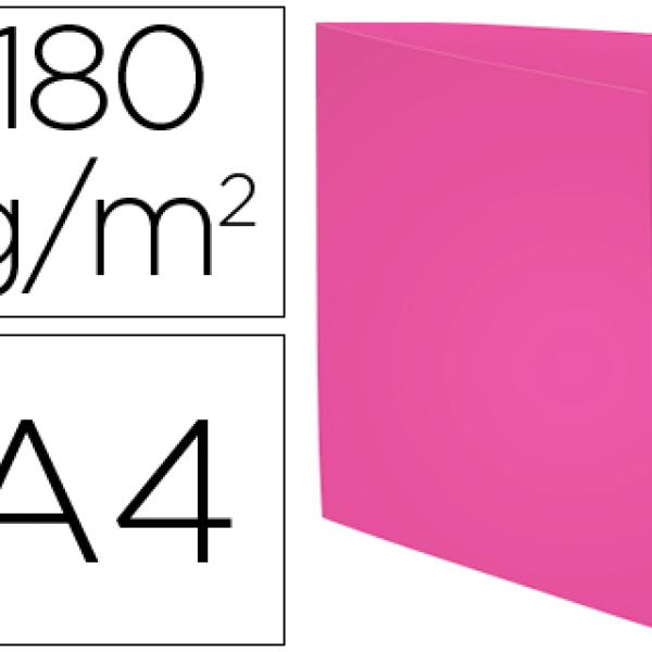 Classificador Exacompta de Cartolina Reciclada Din A4 Fucsia 180g