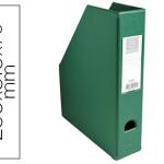 Porta Revistas Exacompta PVC Lombada 70mm Cor Verde 230X310X70 mm
