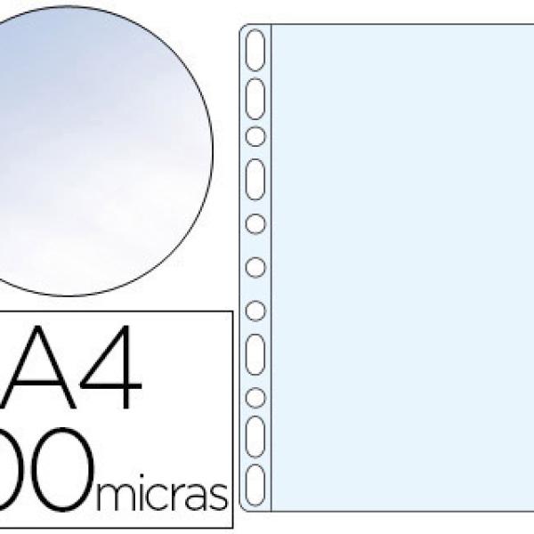 Bolsa Catalogo Q - Connect Din A4 100 Microns Cristal (Bolsa de 100 Unidades)