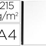 Capa de Encadernacao Q - Connect Cartão Din A4 Branca Brilhante 215 Gr (100 Unidades)