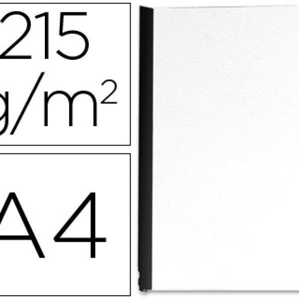 Capa de Encadernacao Q - Connect Cartão Din A4 Branca Brilhante 215 Gr (100 Unidades)
