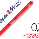 Caneta Paper Mate Inkjoy Retratil Gel Pen Traço 0,7 mm Vermelho