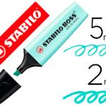 Marcador Stabilo Boss Pastel Fluorescente 70 Toque de Turquesa