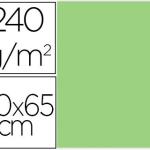 Cartolina 50X65 cm 240G/M2 Verde Erva Embalagem de 25 Folhas