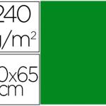 Cartolina 50X65 cm 240G/M2 Verde Natal Embalagem de 25 Folhas