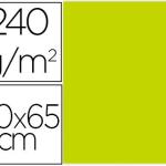 Cartolina 50X65 cm 240G/M2 Verde Pistacho Embalagem de 25 Folhas