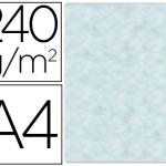Papel de Cor Pergaminho c/ Cantos A4 240G/M2 Azul (10 Folhas)