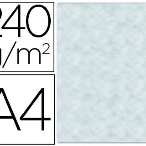 Papel de Cor Pergaminho A4 240G/M2 Azul (25 Folhas)