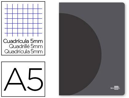 Caderno Escolar Agrafado 360 Capa Plastico A5 48F 90g/m2 c/ Margem Dupla Capa Preta