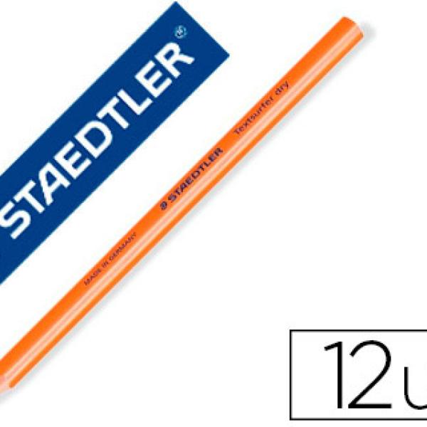 Lápis Staedtler Fluorescente Triangular Top Star Laranja