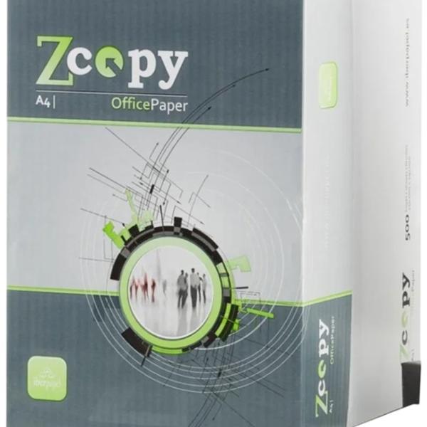 Resma de Papel Fotocopia A4 75g/m² (500 Folhas) - ZCOPY