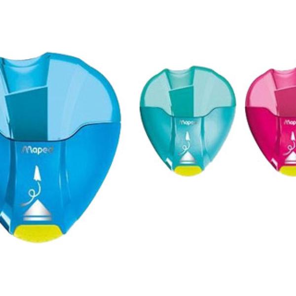 Afia Lápis Maped em Plastico I - Gloo de Um Uso c/ Deposito Cores Sortidas