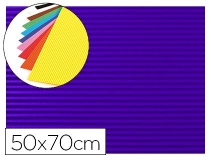 Goma Eva Ondulada 50X70cm Espessura 2,2mm Azul Escuro