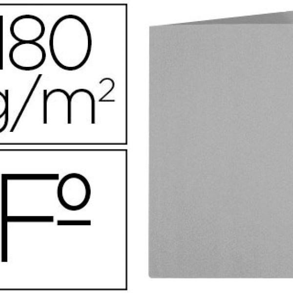 Classificadores de Cartolina Folio Cinza Intenso 180g/m2
