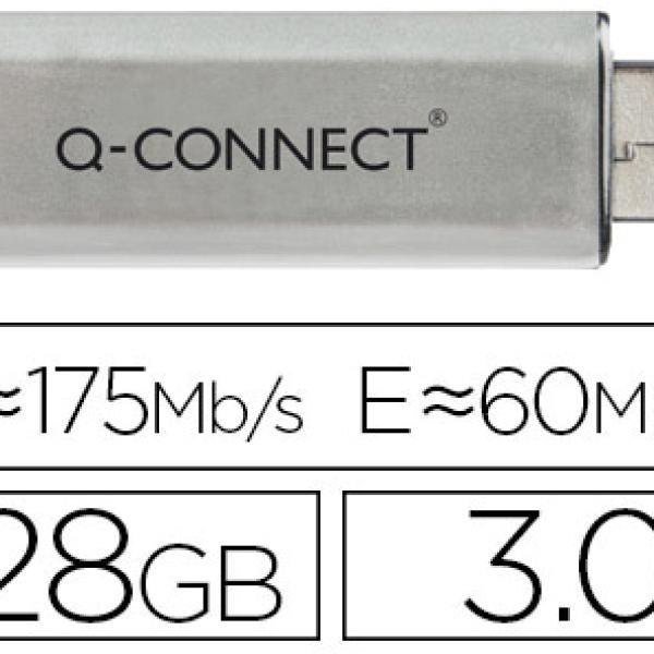 Pen Drive Usb Flasf 128GB 3.0 - Q - CONNECT