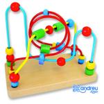 Jogo Andreutoys Laberinto Manipulacao p/ Psicomotrocidade Fina 23X19X13 cm