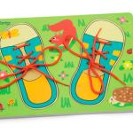 Jogo Andreutoys Enlaçar, Enrolar e Coser 30X22,5X1,3cm
