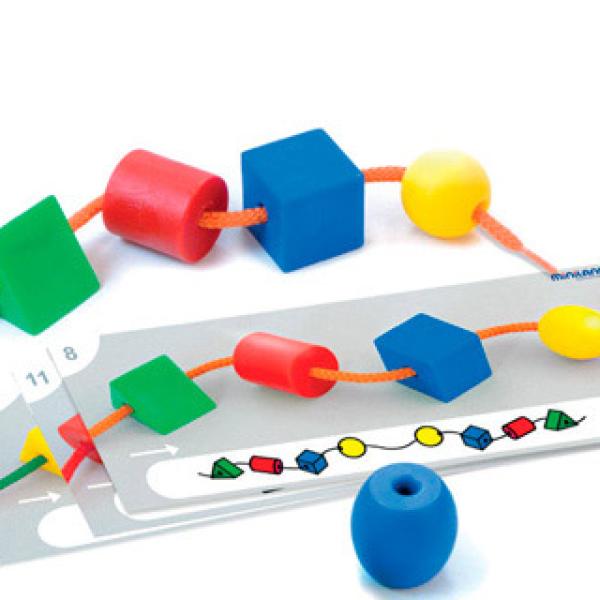 Jogo Miniland Atividades Formas 40 Formas + 12 Fichas Atividades