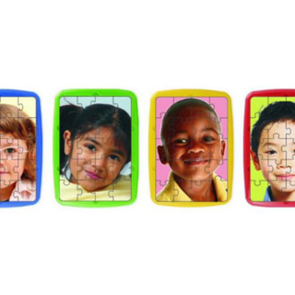 Puzzle Miniland O Mundo Set de 4 Unidades 20 Peças