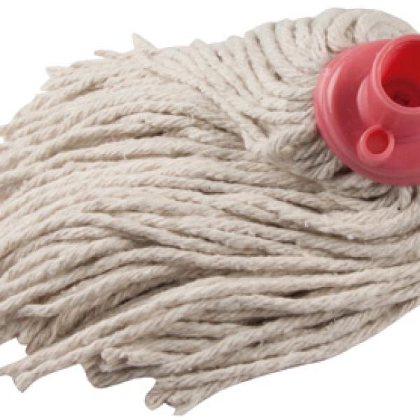 Esfregona De Fios De Algodao Profissional - BLANCA