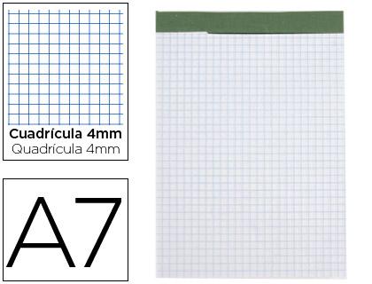 Bloco de Apontamentos Quad 4mma7 80F 60g/m2 Perfurado Sem Capa