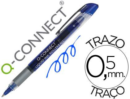 Marcador Q - Connect Roller Ball Azul 0,7 mm