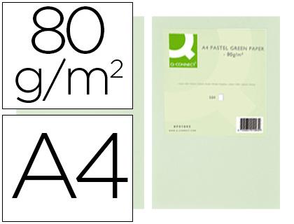 Papel de Cor Q - Connect Din A4 80 Gr Verde (500 Folhas)