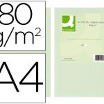 Papel de Cor Q - Connect Din A4 80 Gr Verde (500 Folhas)