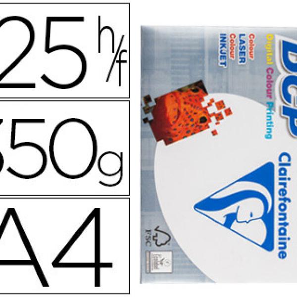 Papel Fotocopia Clairefontaine Din A4 350 Gramas (125 Folhas)