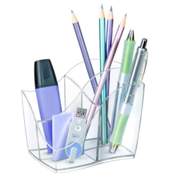 Organizador de Secretaria Cep Gama Isis Plastico Transparente 118X89X98 mm