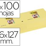 Bloco Notas Adesivas Post - It Super Sticky 76X127 mm c/ 6 Blocos Amarelo Canario